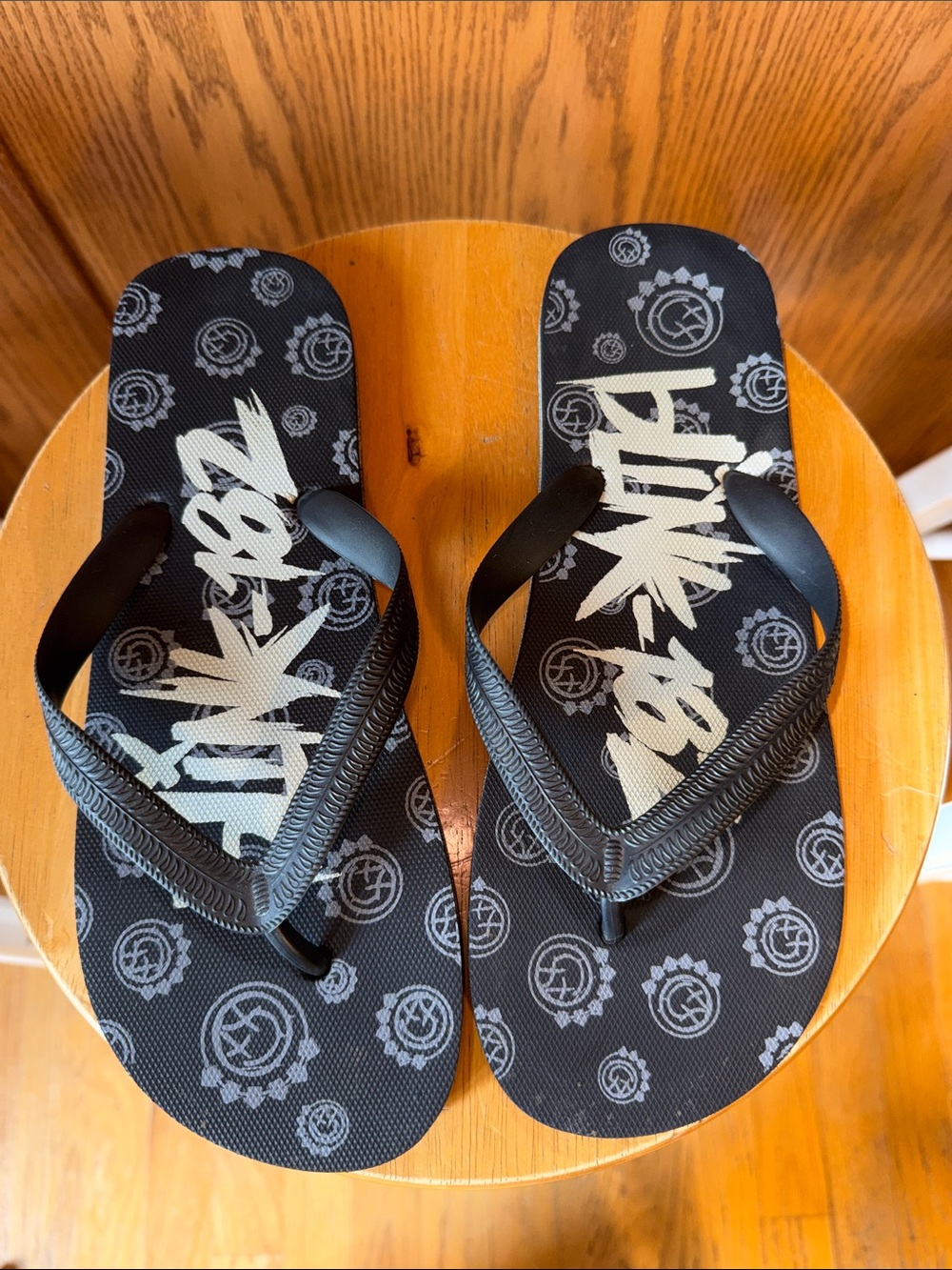 Blink 182 Flip Flop Sandals